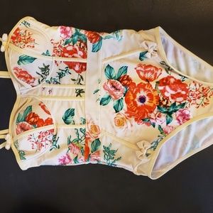 Floral swimsuit